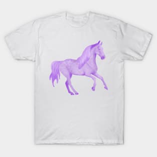 Purple horse T-Shirt